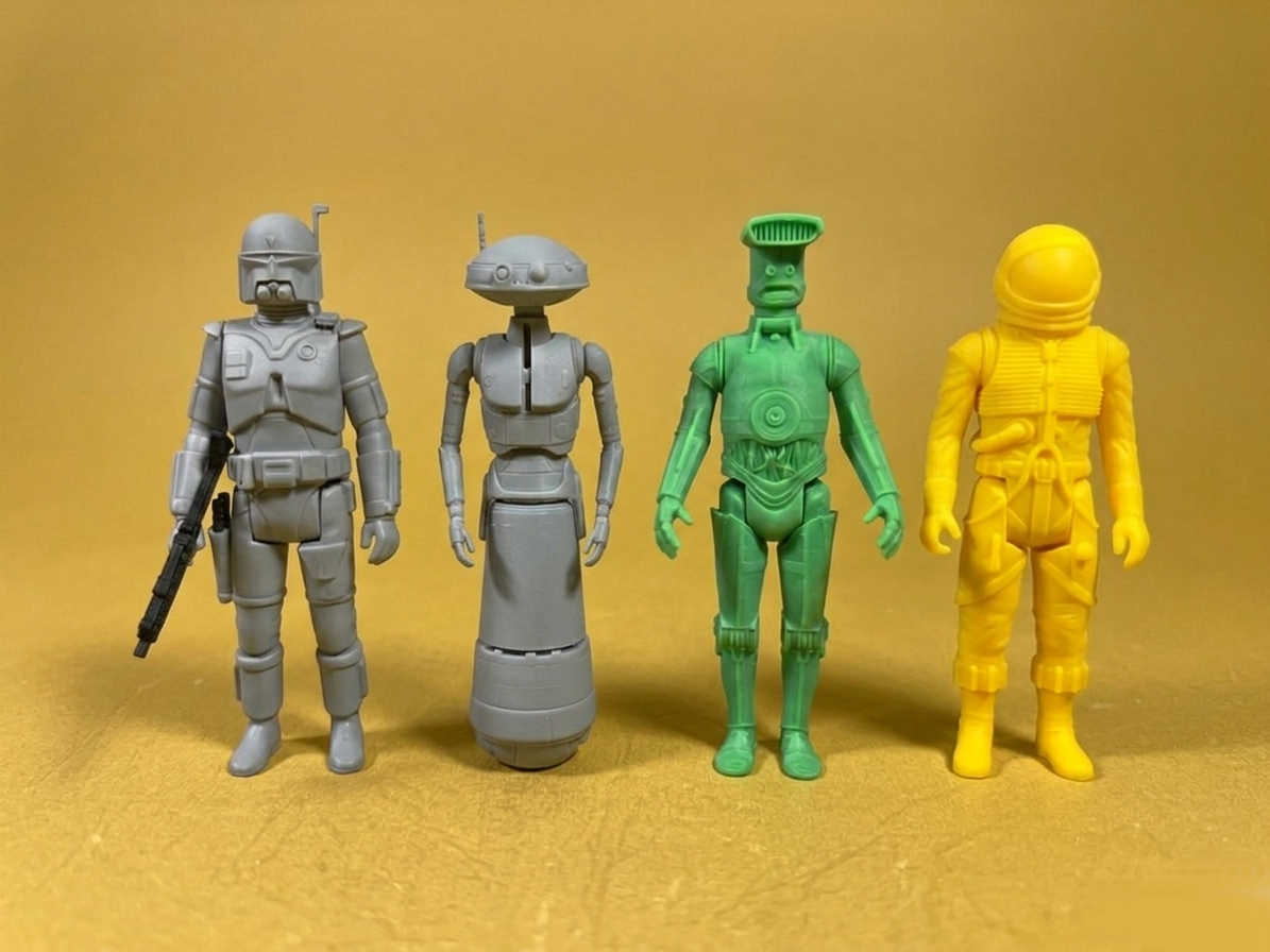 Enhance Your Vintage Star Wars Collection with Unique 3D-Printed Resin Figures